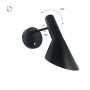 Designer Wandleuchte „Melisa“ - E27, schwenkbar, Designerlampe, Arne Jacobsen Replikat
