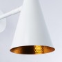 Skandi Wandleuchte mit Kabel und Stecker - E27 - Designerlampe Interieur Deko