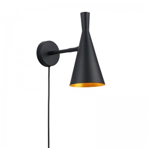 Skandi Wandleuchte mit Kabel und Stecker - E27 - Tom Dixon BEAT TALL Inspiration