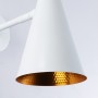 E27 Wandleuchte - Skandi, minimalistisch, Designerlampe - BEAT TALL Inspiration Tom Dixon - Deko - Mattweiß