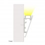 Alu-Oberflächenprofil für LED-Streifen 23,5 x 57,8 mm (2m) - Montage Alu Profil LED