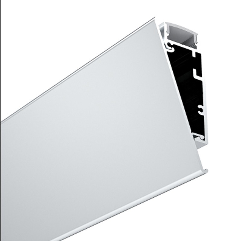 Alu-Oberflächenprofil für LED-Streifen 23,5 x 57,8 mm (2m) - weiß