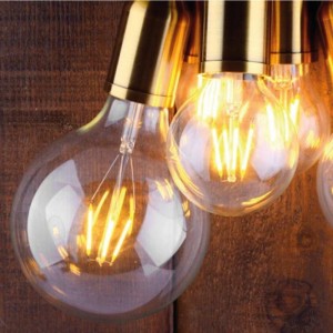 LED-Lampe G95 E27 8W - Filamentlampe