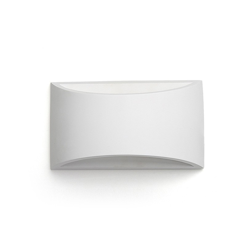 Gipswandleuchte „Pearl“ G9 - indirektes diffuses Licht