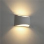Gipswandleuchte „Pearl“ G9 - indirekte Beleuchtung - doppelter Lichtaustritt