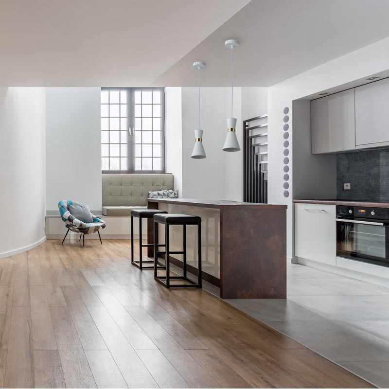 Skandi Pendelleuchte „Marlon“ aus Metall - E27 Hängelampe - Matt Schwarz Weiss Gold - Tom Dixon Skandi Pendelleuchte „Marlon“ aus Metall - E27 Hängelampe - Matt Schwarz Weiss Gold - Tom Dixon