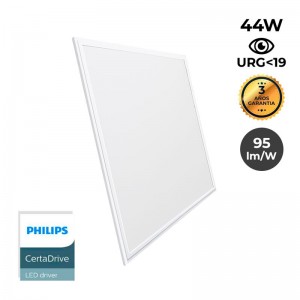 12er Pack x Slim LED Panels 60x60cm - Philips Treiber - 44W - UGR19 - LED Einbaupanel, alle Farbtemperaturen