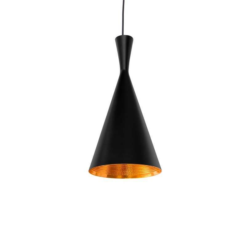 Skandi Hängelampe E27 „Solvang“ - Tom Dixon Design - Weiß, Schwarz, Rot, Gelb, Gold, Grau