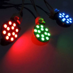 LED Stiftsockel - 2,3W - flaches Leuchtmittel - G4 PIN - RGB SMD