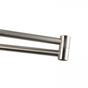 Wandleuchte „Clark“- mit Schwenkarm und Stecker - E27 - schwenbarer Arm einziehbar
