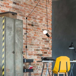 Schwarze Pendellampe im nordischen Stil für die Schlafzimmerdecke mit langem Kabel und Stecker