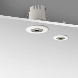 Downlight LED Mini 3W Einbau LED Low UGR 40x32,1mm