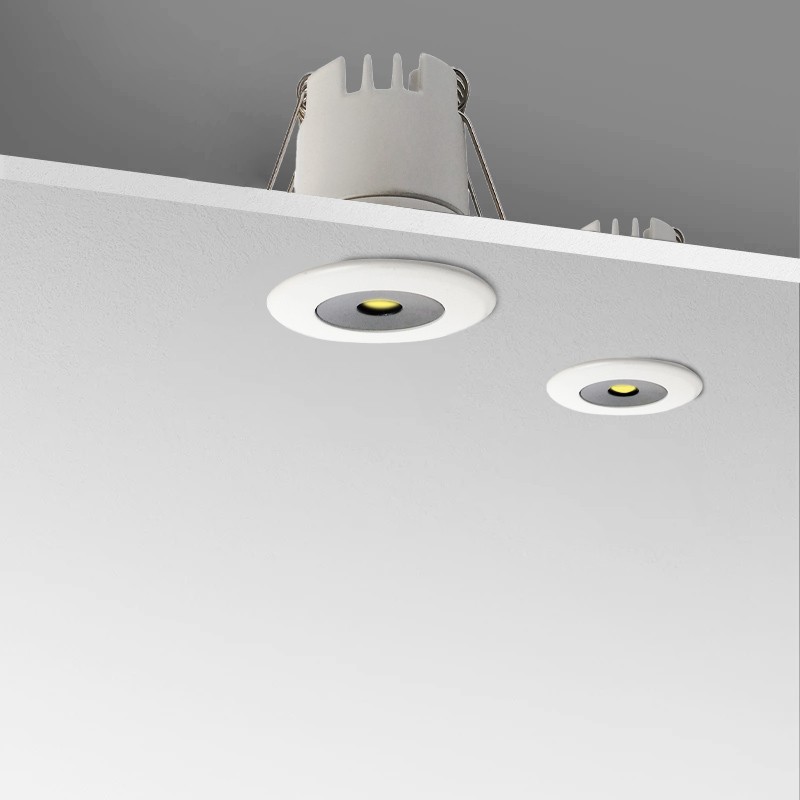 Downlight LED Mini 3W Einbau LED Low UGR 40x32,1mm Downlight LED Mini 3W Einbau LED Low UGR 40x32,1mm