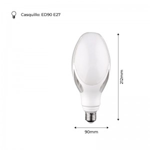 LED-Glühbirne ED90 E27 für Straßenlampe 40W