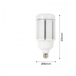Industrielle LED-Glühbirne DL96 "CORN" 50W E27 180-265V