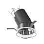 LED-Strahler 12W COB IP54 Niedrig UGR