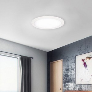 Downlight Rundes Schlafzimmer