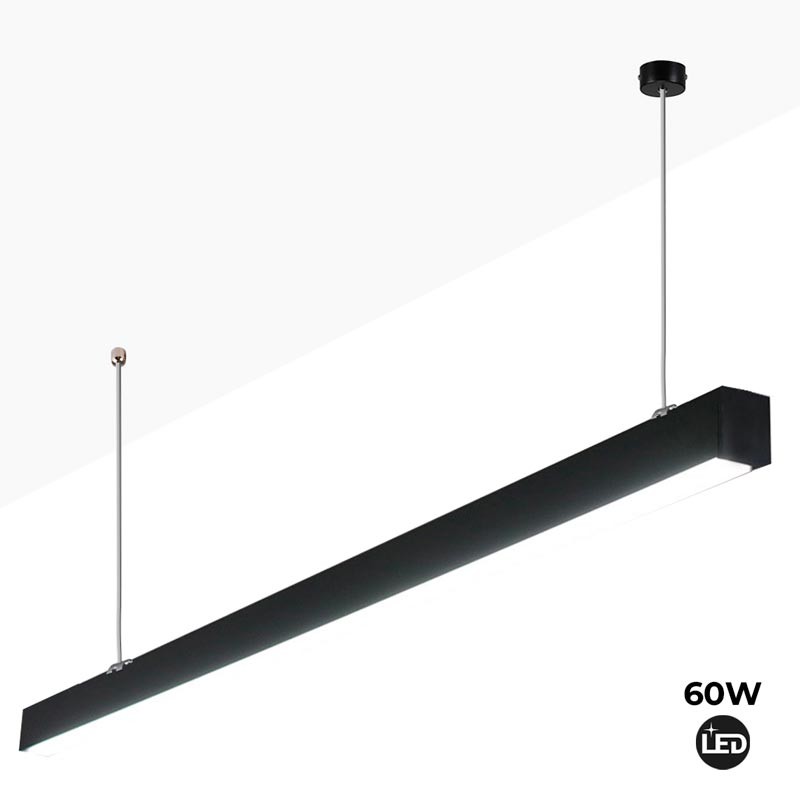 Lineare LED-Pendelleuchte 60W 180cm 5100lm