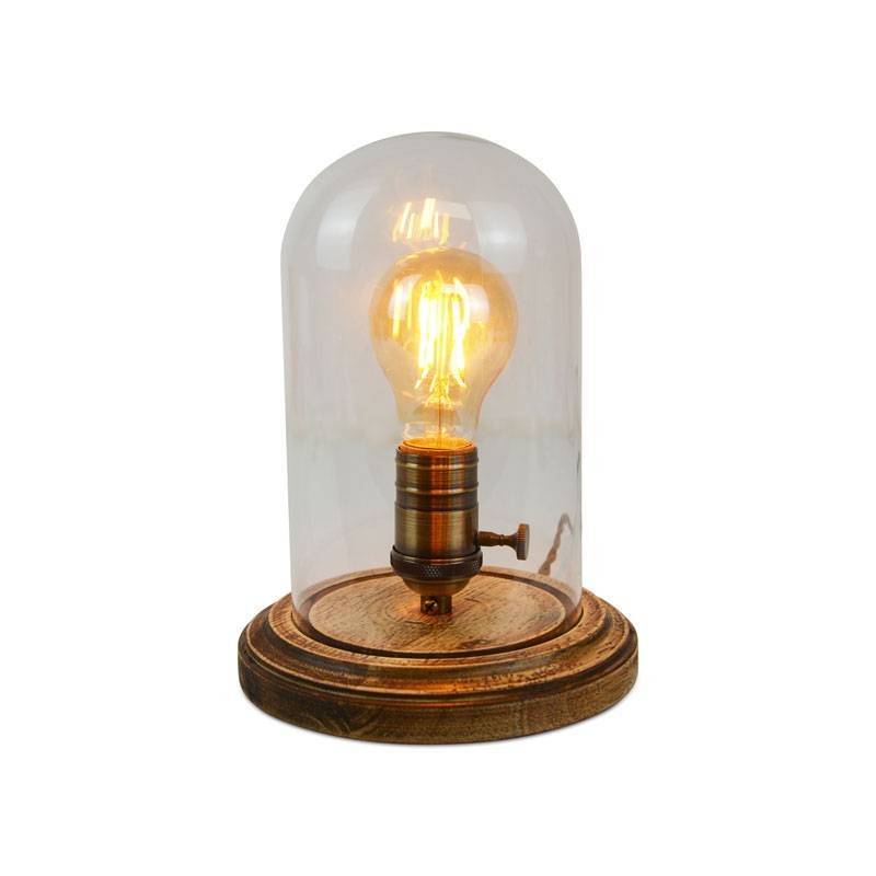 Tule Tischlampe aus Glas Tule Tischlampe aus Glas