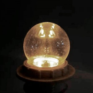 warme LED-Glühbirne