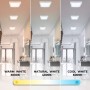 Quadratische LED-Deckenleuchte 18W High Efficiency