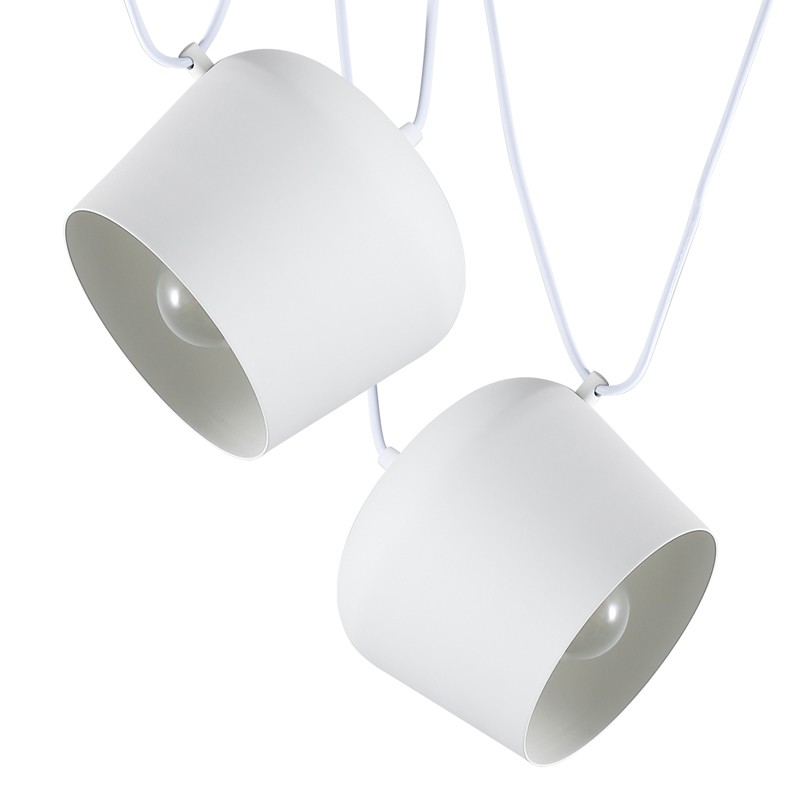 Pendellampe E27 AGOS - Inspiration FLOS AIM - Licht ausrichten, lenkbar, anpassungsfähig, maßgeschneidert, modern, Avantgarde