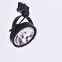 Dreiphasiger schwarzer LED-Schienenstrahler AR111 GU10
