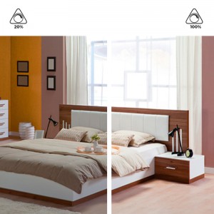 LED-Lampe AR111 GU10 12W Dimmbar mit externem Treiber Winkel 12°.