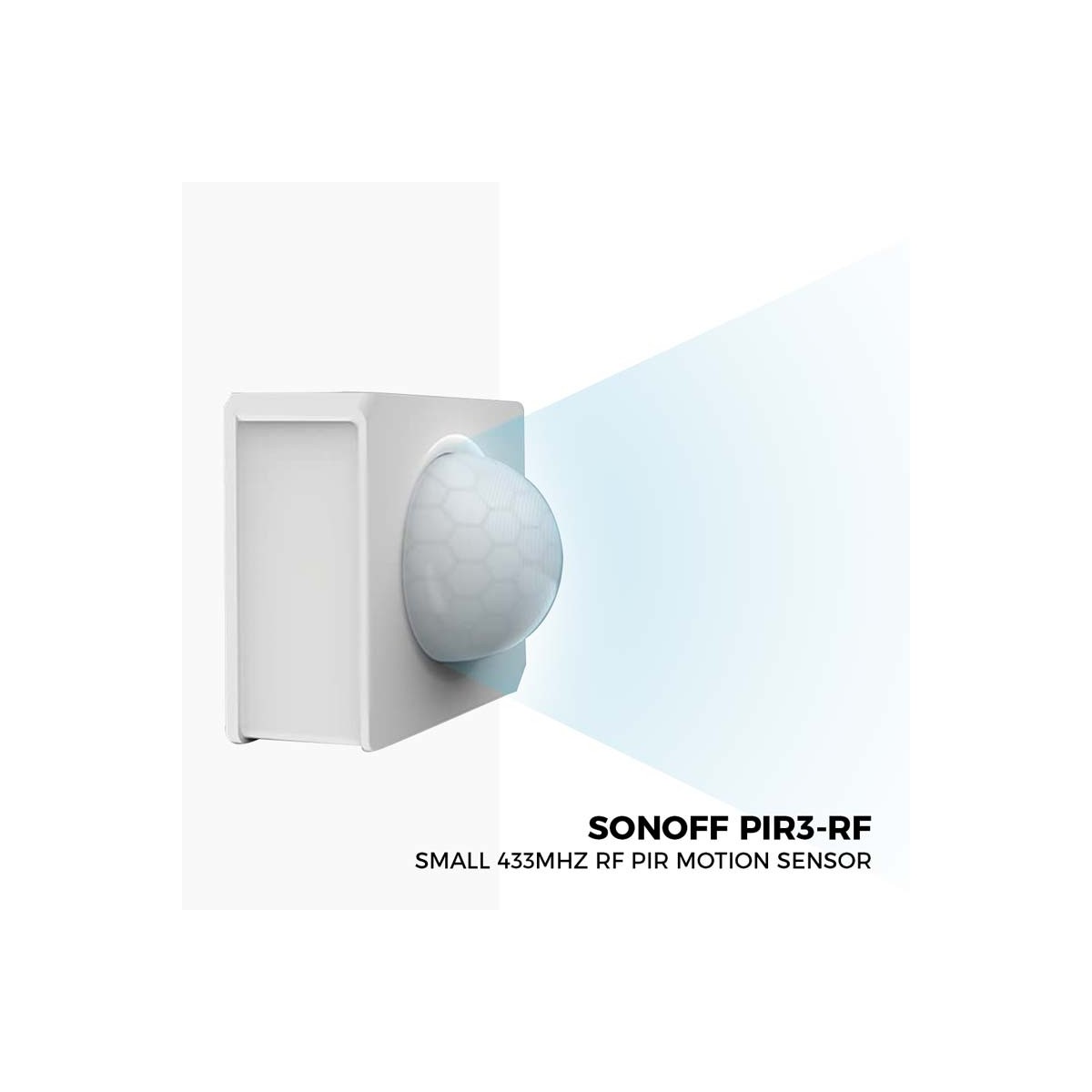 Kleiner 433Mhz RF PIR Bewegungsmelder : SONOFF PIR3-RF