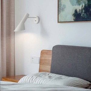 Designerlampe E27 MELISA - Nachtlicht, Leselampe, Leselicht, Leseleuchte, Nachttischlampe, Bettkopf, Replikat AJ