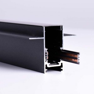 Einbau-Magnetschiene 20 mm - 48V - 2 Meter - für Magnetstrahler