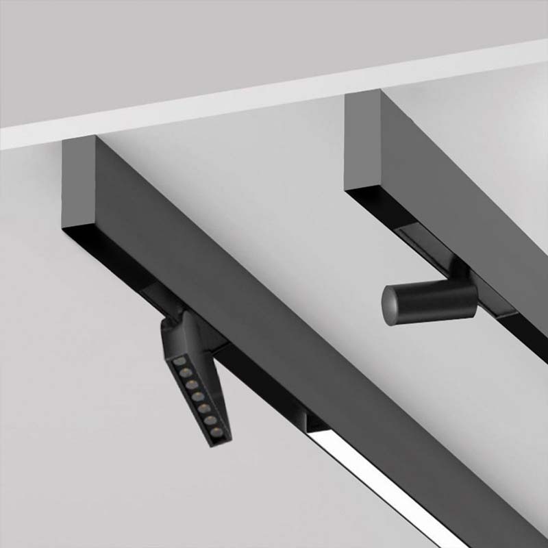 Aufbau-Magnetschiene 20 mm 48V - 2 Meter - Aufbaumontage
