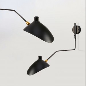 „Serge Mouille“- „Millan“ Inspiration Design-Wandleuchte - E27