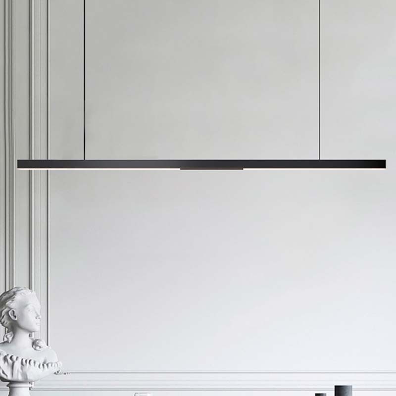 Magnetschiene 48V + Aufhängeset - 2 Meter - Pendelschiene Pendelmontage, Hängelampe Schienensystem