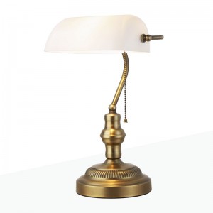 BANQUERO vintage Tisch- und Schreibtischlampe E27