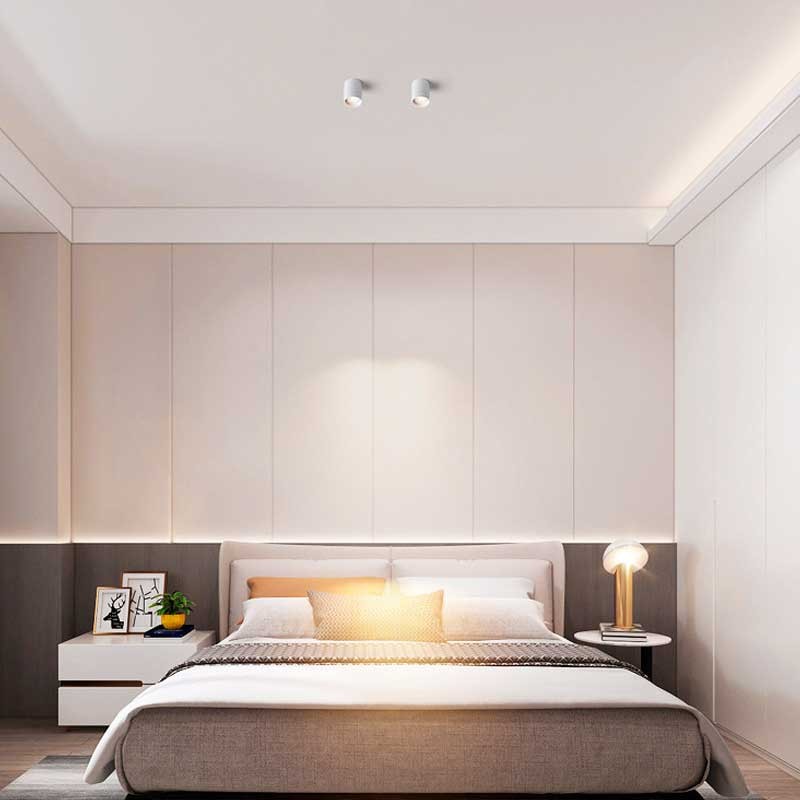 Deckenleuchte GU10 Weiß