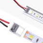 Schnellverbinder 2 Pin Clip - Streifen auf Kabel 8 mm IP20 max. 24V - LED Streifen verbinden