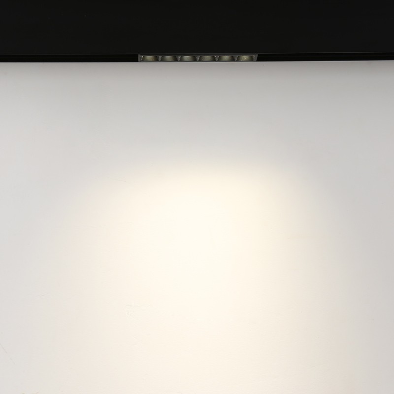 LED-Schienenleuchte für Magnetschiene 48V - 6W - UGR 16 - Schwarz - Neutralweiß