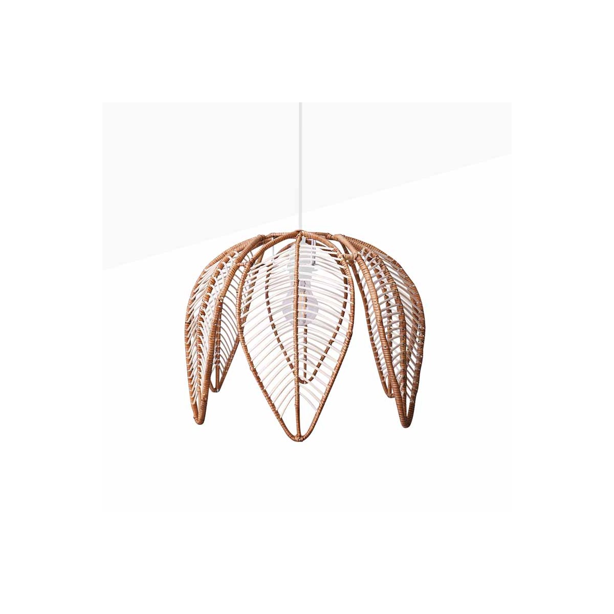 Rattan Pendelleuchte
