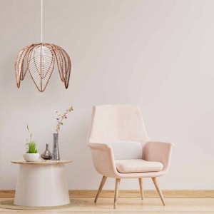 Rattan Pendelleuchte