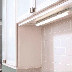 T5 LED Unterbauleuchte Küche 14W 120cm opal, anschließbar, küchenschrank unterbauleuchte