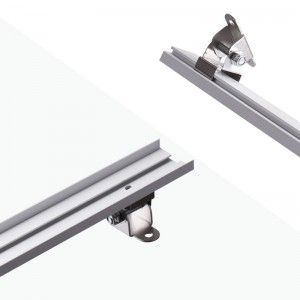 Aluminium-Kippprofil für flexiblen Badeanzug