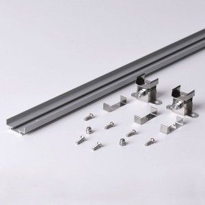 Aluminium-Kippprofil für flexiblen Badeanzug