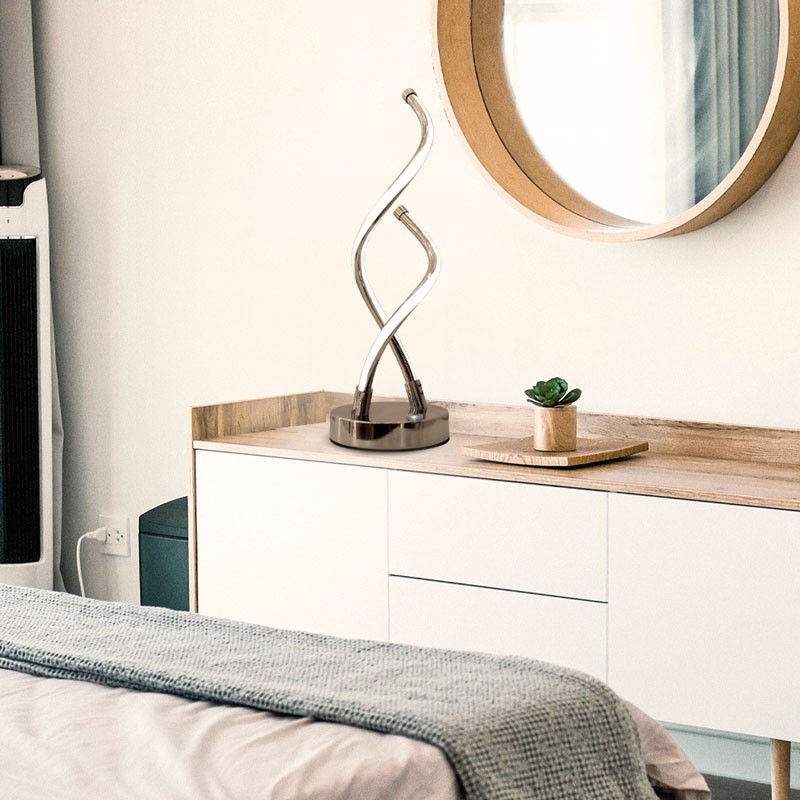 LED-Tischleuchte "HELIX-T". LED-Tischleuchte "HELIX-T".