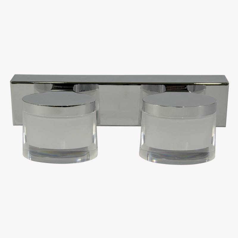 SYON 10W LED Badspiegel-Wandleuchte SYON 10W mit zwei Lichtpunkten