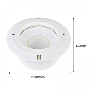 Einbaunische für Poollampe PAR56, IP68 abmessungen
