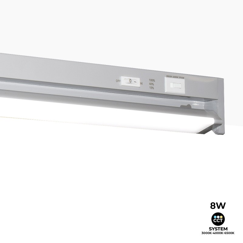 CCT-Unterbauleuchte, einstellbar und dimmbar 8W | Lineare LED-Leiste