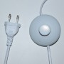 Stehlampe - schwenkbar - Skandinavisch - Stehleuchte - Minimalismus - KUKKA - Kabel mit Schalter und Stecker