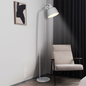 Skandinavische Stehleuchte KUKKA 165 cm - Stehlampe Wohnraum - minimalistisch