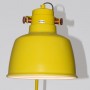 Stehlampe - schwenkbar - Skandinavisch - Stehleuchte - Minimalismus - KUKKA - grau weiß gelb
